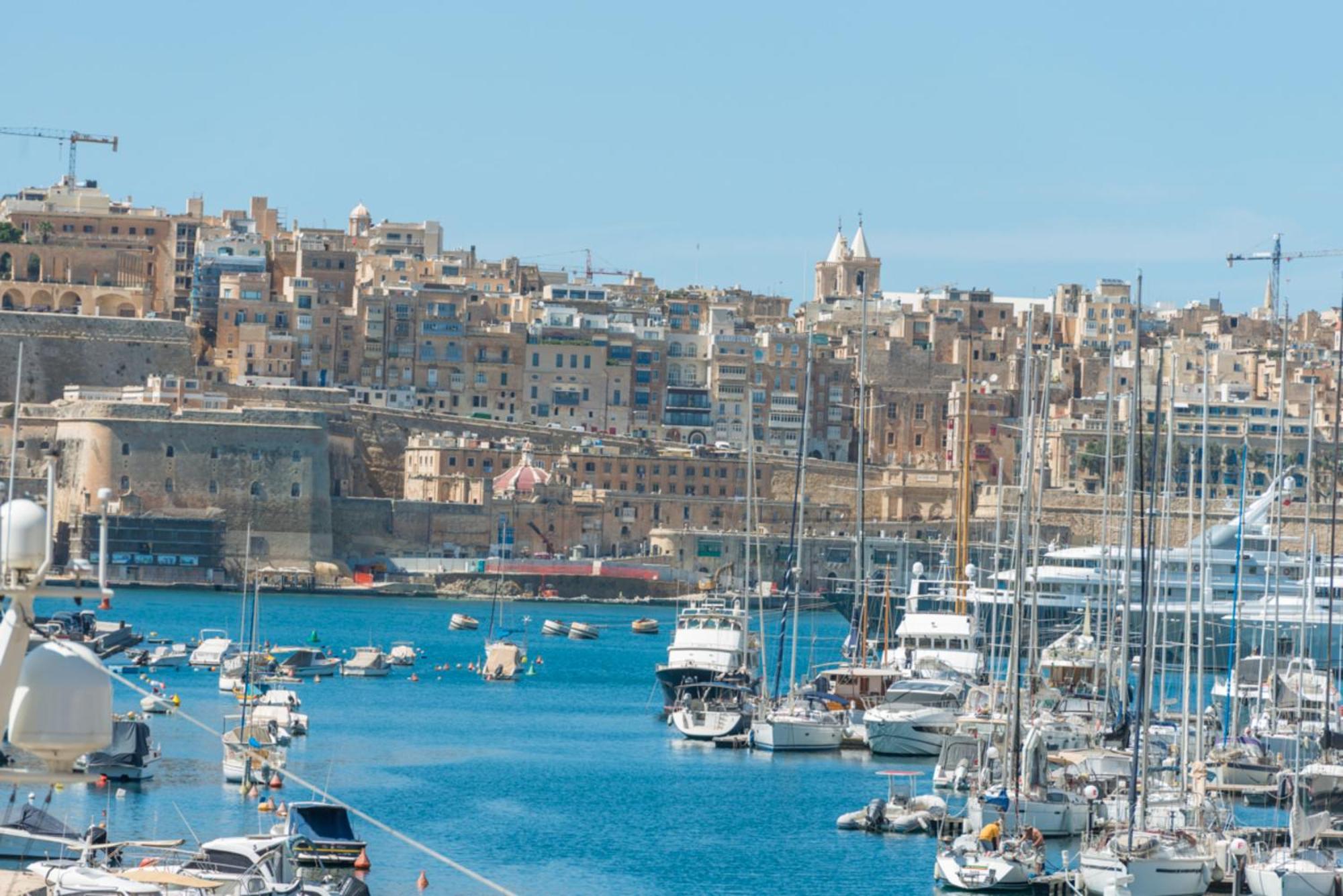 Authentic Gf Apartment With Terrace At The 3 Cities Marina Cospicua Экстерьер фото